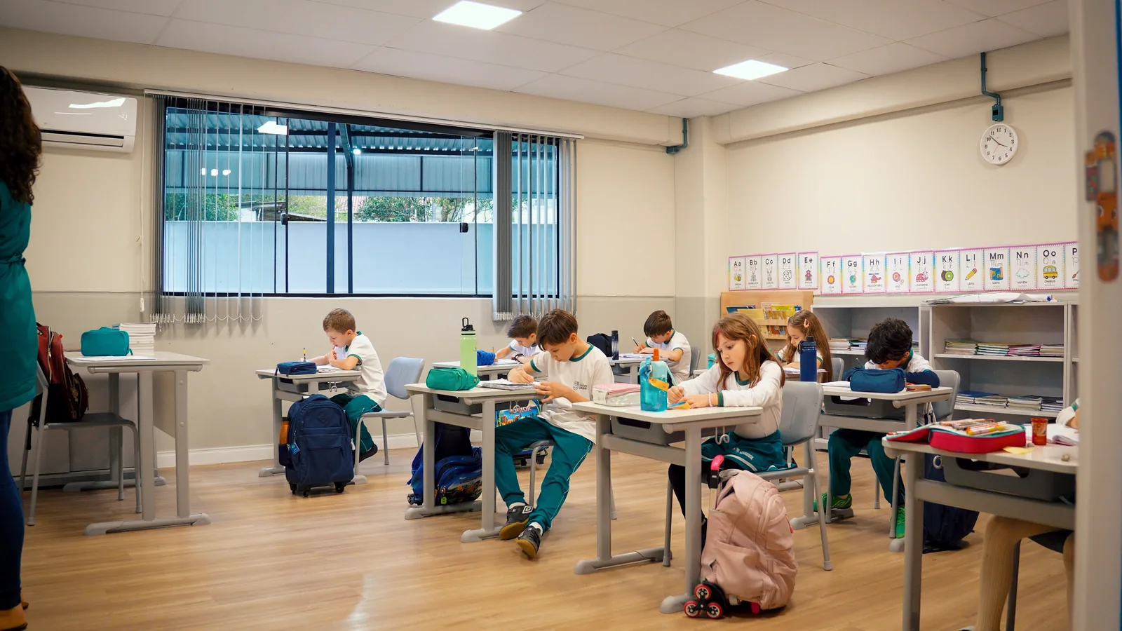Sala de aula do Colégio Divino Saber